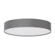 SHELLY Lampa sufitowa LED 18W z pilotem, szara