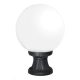 GLOBE 250 OPAL LAMPY OGRODOWE STOJĄCE 1XE27 IP55 CZARNE