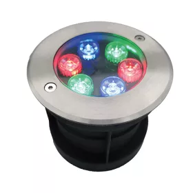 6 WATT RGB, IP68 PODWODNE OŚWIETLENIE LED, Z PILOTEM