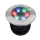 6 WATT RGB, IP68 PODWODNE OŚWIETLENIE LED, Z PILOTEM
