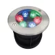 6 WATT RGB, IP68 PODWODNE OŚWIETLENIE LED, Z PILOTEM