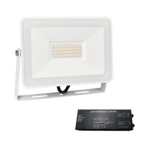   REFLEKTOR LED VEGA SLIM SMD 100 W 4000 K BIAŁY + ZESTAW AWARYJNY