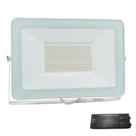   VEGA100 SLIM SMD 100W LED FLOODLIGHT 3000K WH+ZESTAW AWARYJNY