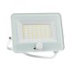 VEGA30 SLIM 30W LED FLOODLIGHT Z CZUJNIKIEM 3000K BIAŁY