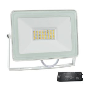   VEGA50 SLIM SMD 50W LED FLOODLIGHT 3000K BIAŁY + ZESTAW AWARYJNY