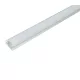 ELM718/1 PROFIL ALUMINIOWY DO TAŚMY LED, MATOWY PROFIL OSŁONOWY, MONTAŻ NAWIERZCHNIOWY 1 M