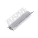 PROFIL ALUMINIOWY WPUSZCZANY W PŁYTĘ GIPSOWO-KARTONOWĄ NAROŻNIK WEWNĘTRZNY DP61 2M