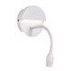 EL-5051 LAMPKA ŚCIENNA LED 3+8 W 4000 K BIAŁA