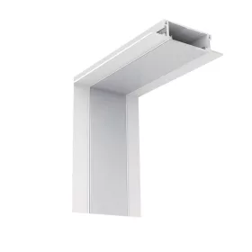   NAROŻNIK WEWNĘTRZNY ELEMENT S48 PROFIL LED BIAŁY WPUŚCIANY 