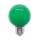 ŻARÓWKA LED GLOBE G60 3W E27 ZIELONA