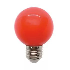 ŻARÓWKA LED GLOBE G60 3W E27 CZERWONA