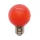 ŻARÓWKA LED GLOBE G60 3W E27 CZERWONA