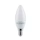 ŻARÓWKA LED ŚWIECZKA C37 SMD2835 8W E14 230V CIEPŁA BIAŁA