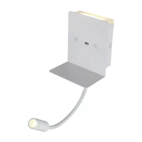 Lampa ścienna LED 6 W 3000 K biała