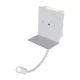 Lampa ścienna LED 6 W 3000 K biała