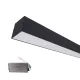 PROFIL LED DO MONTAŻU NAWIERZCHNIOWEGO S77 24 W 4000 K 600 MM CZARNY + ZESTAW AWARYJNY