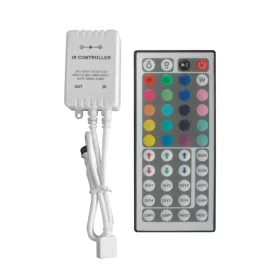  KONTROLER LEDRGB 12 V 6 A Z KONTROLEREM PODCZERWIEŃ – 44 PRZYCISKI
