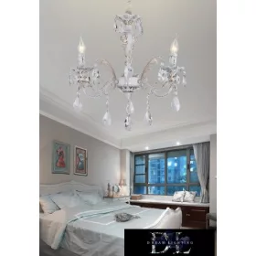   Lampa sufitowa UNIVERSO 3 ramiona 3xE14 maks. 40 W D50x50 cm biała/złota