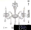 Lampa sufitowa UNIVERSO 3 ramiona 3xE14 maks. 40 W D50x50 cm biała/złota