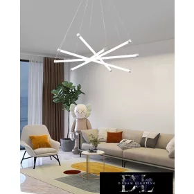   Lampa wisząca UNIVERSO 55 W 4400 lm 6500 K IP20 Biała 820 x 1100 mm