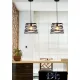 Lampa wisząca UNIVERSO 1xE27 IP20 D325x1430mm czarna