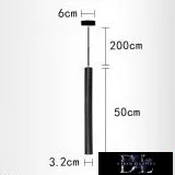 Lampa wisząca UNIVERSO 3 W 3000 K 300 lm 32 x 500 mm IP20 czarna