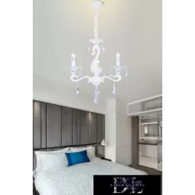   Lampa sufitowa UNIVERSO 3 ramiona 3xE14 maks. 40 W D58x100 cm biała