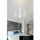 Lampa sufitowa UNIVERSO 3 ramiona 3xE14 maks. 40 W D58x100 cm biała