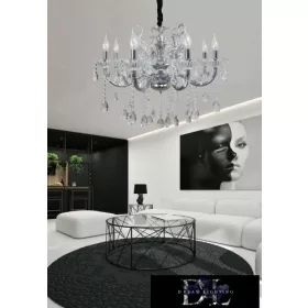   Lampa sufitowa UNIVERSO 8 ramion 8xE14 maks. 40 W D71x58 cm chrom