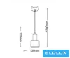 UNIVERSO Függeszték 1xE27 IP20 D130x220x1200mm 5év