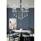 Żyrandol UNIVERSO 3 ramiona 3xE14 maks. 40 W D51x49 cm chrom