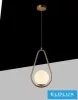 Lampa wisząca UNIVERSO 1xG9 maks. 10 W D210x400x1200 mm IP20 Stare złoto 5 lat