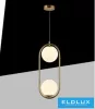Lampa wisząca UNIVERSO 2xG9 max.10w D200x500x1200mm IP20 Stare złoto 5 lat