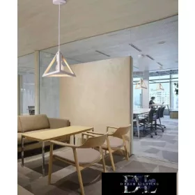 Lampa wisząca UNIVERSO 1xE27 IP20 D145x1300mm biała