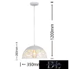 UNIVERSO Lampa wisząca E27 max.60w IP20 ∅360 biała