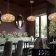 Lampa wisząca UNIVERSO 10 W 900 lm 3000 K 360° IP20 ∅280 x 150 x 1300 mm bursztynowa