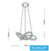 UNIVERSO Lampy wiszące LED 60 W 4800 lm CCT.kap ∅500 mm IP20 białe