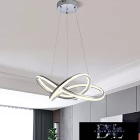   Lampa wisząca LED UNIVERSO 60 W 4800 lm 4000 K ∅500 mm IP20 srebrna