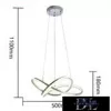 Lampa wisząca LED UNIVERSO 60 W 4800 lm 4000 K ∅500 mm IP20 srebrna