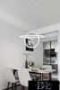 Lampa wisząca UNIVERSO 70 W 5600 lm 6500 K IP20 Biała D600x1500 mm