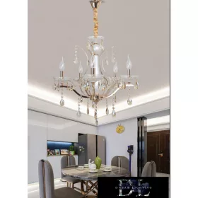   Żyrandol UNIVERSO 5 ramion 5xE14 maks. 40 W D50x110 cm złoty