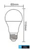 Żarówka LED UNIVERSO E27 DC12-24v 10w 900lm 6500k