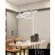 Lampa wisząca UNIVERSO 51 W 4080 lm Przełącznik CCT IP20 Biała D600 x 1000 mm