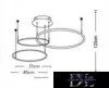 Lampa wisząca UNIVERSO 55 W 4400 lm 4000 K IP20 Biała D600 x 1200 mm