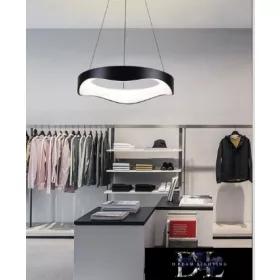 Lampa wisząca UNIVERSO 38 W 3040 lm CCT D500x1200 mm czarna