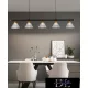 Lampa wisząca UNIVERSO 16 W 1280 lm CCT 1070 x 1100 mm czarna