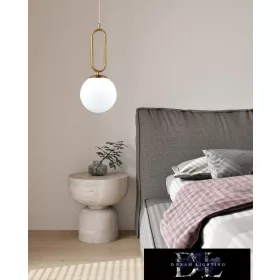   Lampa wisząca UNIVERSO 1xG9 maks. 10 W D150x360x1200 mm IP20 Stare złoto