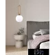 Lampa wisząca UNIVERSO 1xG9 maks. 10 W D150x360x1200 mm IP20 Stare złoto