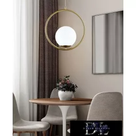 Lampa wisząca UNIVERSO 10 W IP20 Stare złoto 1xG9