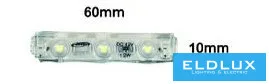 Moduł LED UNIVERSO 3xSMD-2835 DC: 12 V 1,2 W 140 lm 6500 K 60 x 10 mm 20 szt./opakowanie